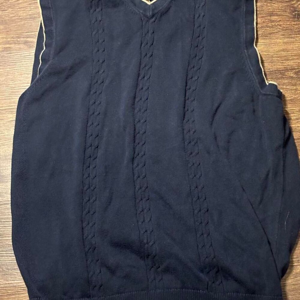 Unbranded Women's Black and Navy Jumper